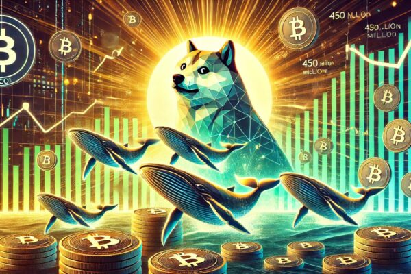 Las ballenas de DogeCoin acumulan 450 millones de dux durante el reciente salsa de precios: ¿tiempo para una ruptura?