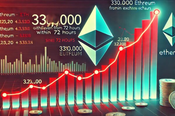 330,000 Ethereum retirados de los intercambios en 72 horas – ¿Suministro de suministro entrante?